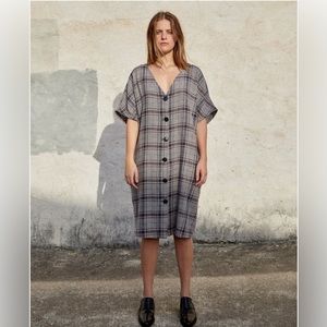 Esby Apparel Maci Dress Plaid Size M